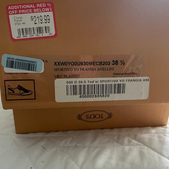 **Tod's Silver Slip On's** - Picture 6 of 7